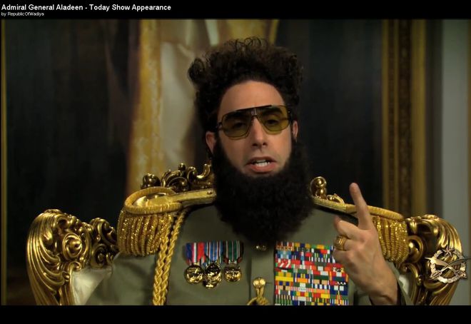 Обръщението на ген. Аладийн