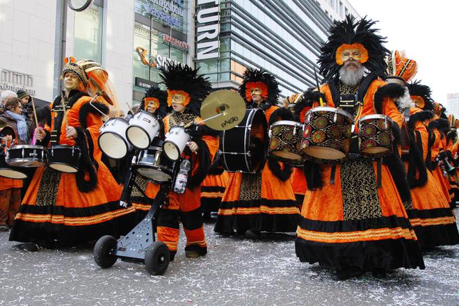 Карнавалното шествие в Щутгарт