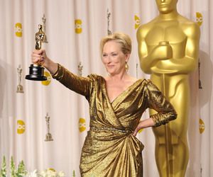 Мерил Стрийп позира с "Оскар"