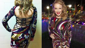 Кайли Миноуг в рокля "Пучи"