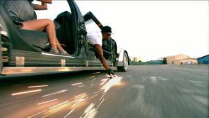 Канйе и Джей във видеото "Otis"