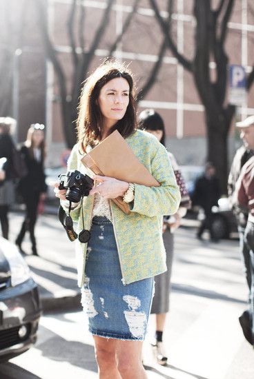 Дънковата пола се завръща