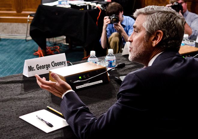 Джордж Клуни свидетелства за Судан