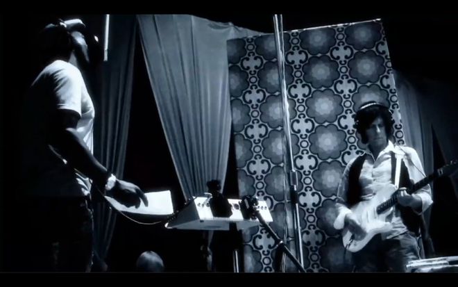 Джеф Бек и Сийл в студиото