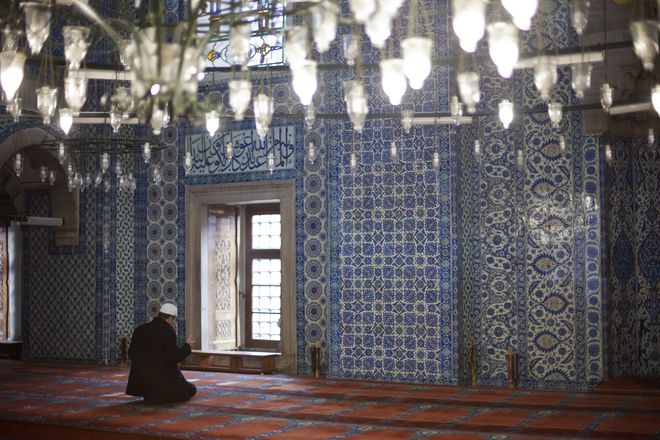 Истанбул: Джамията на Рустем Паша