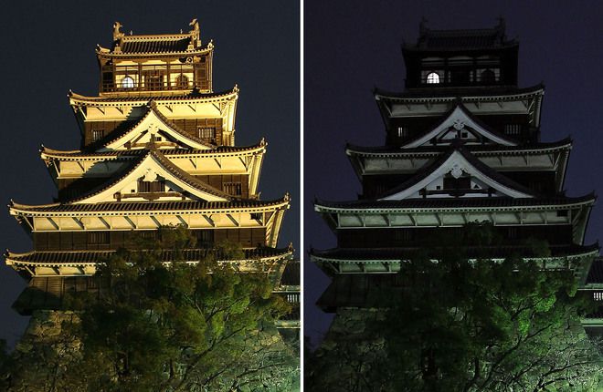 Часът на Земята в Хирошима