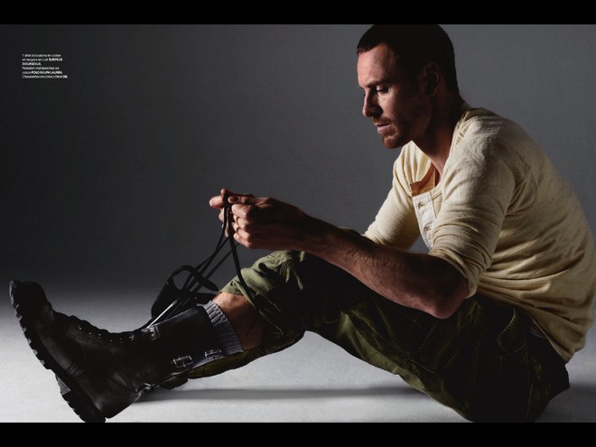 Майкъл се обува