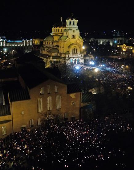 Нощта на Великден в София