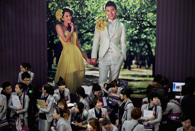 Сватбено изложение в Китай