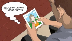 Кадър от Payphone (lyric video)