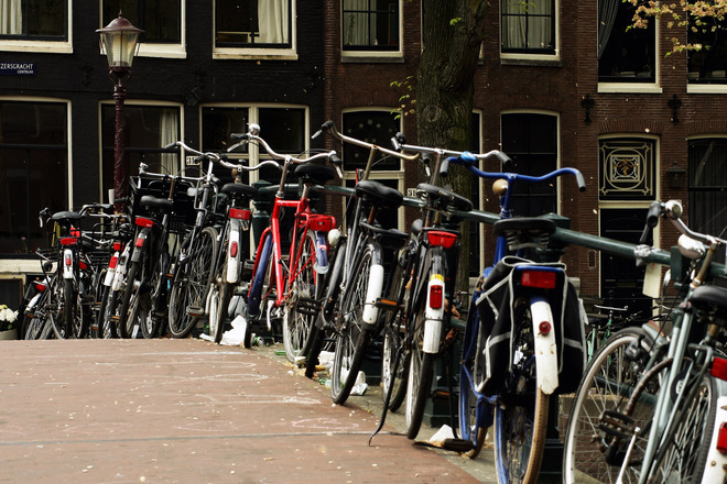 Parkirani velosipedi
