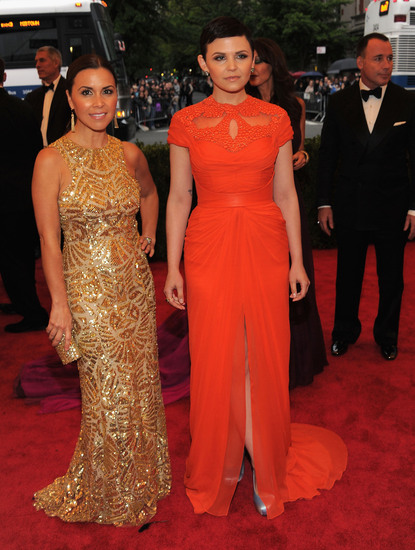 Дженифър Гудуин на бала в "Метрополитън"