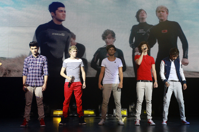 One Direction - група на лято 2012