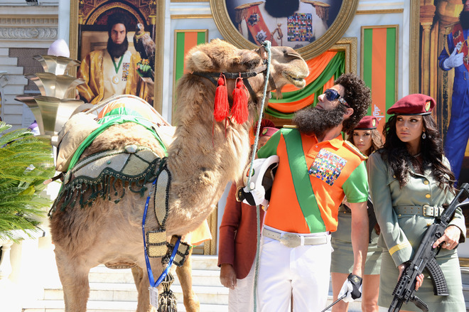 Диктаторът с камила в Кан