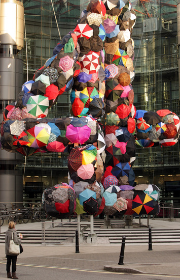 Изкуство от чадъри