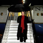 Чадърът на Хилари Клинтън