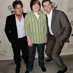 Джейк на 14, с баща си и чичо си