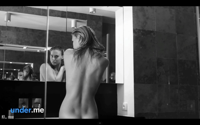 Бар Рефаели рекламира мъжко бельо