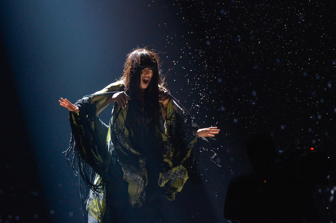 Победителката в Евровизия 2012 - Лорийн от Швеция с "Еуфория"