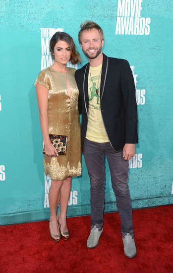 Кинонаградите на MTV 2012: Ники Рийд с мъжа си