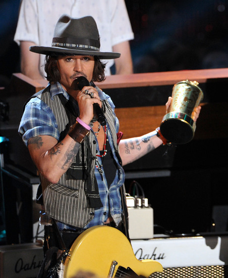 Джони Деп с почетен приз от MTV