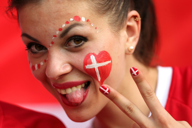 Евро 2012: Фенка на Дания