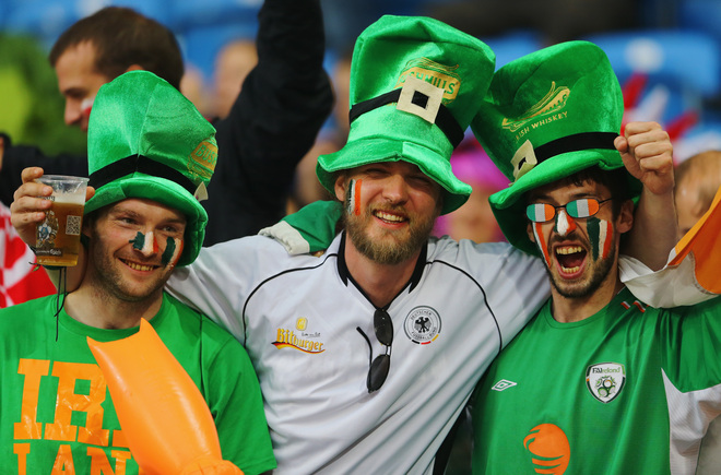 Евро 2012: Фенове на Ейре