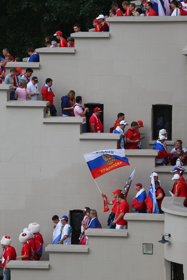 Руските фенове отиват на мач