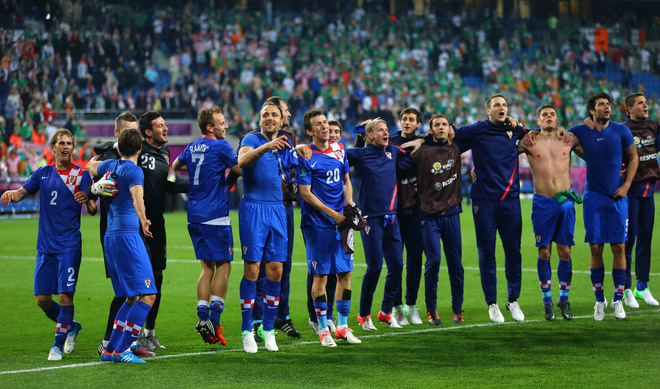 Евро 2012: Хърватите ликуват