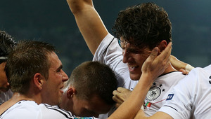 Евро 2012: Марио Гомес срещу Португалия