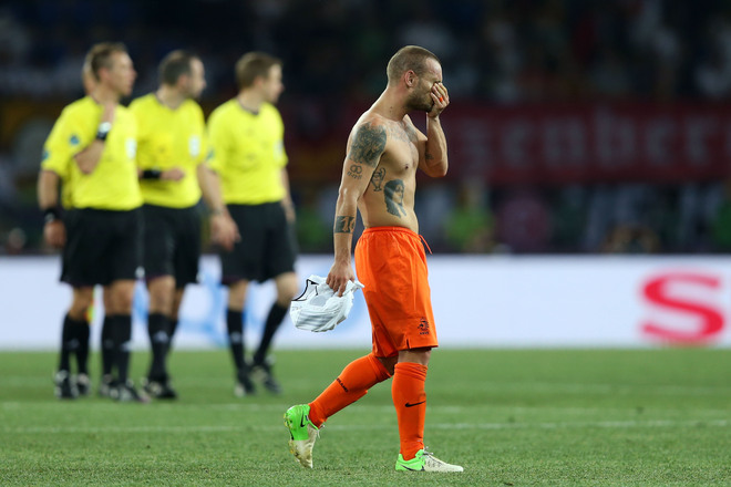 Евро 2012: Уесли Снайдер след загубата