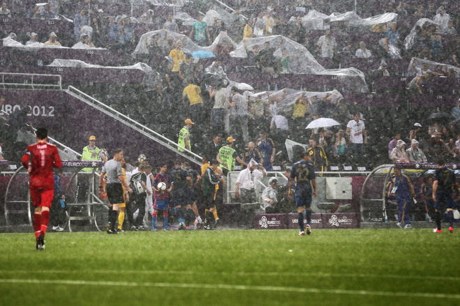 Евро 2012: Прекъснатият мач