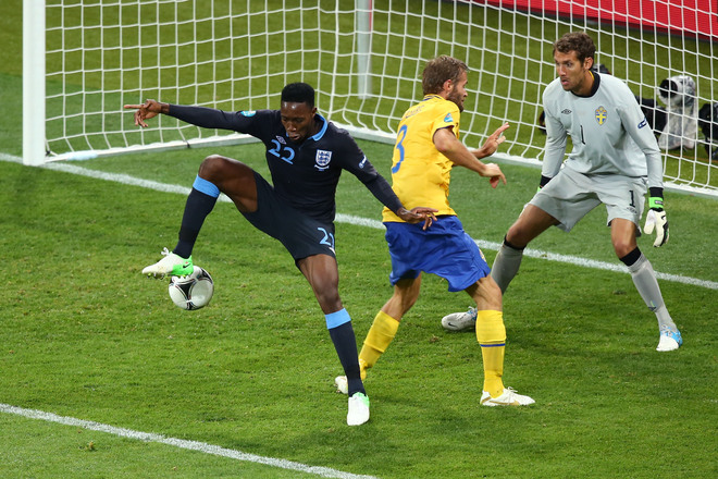 Евро 2012: Третият гол на Англия срещу Швеция