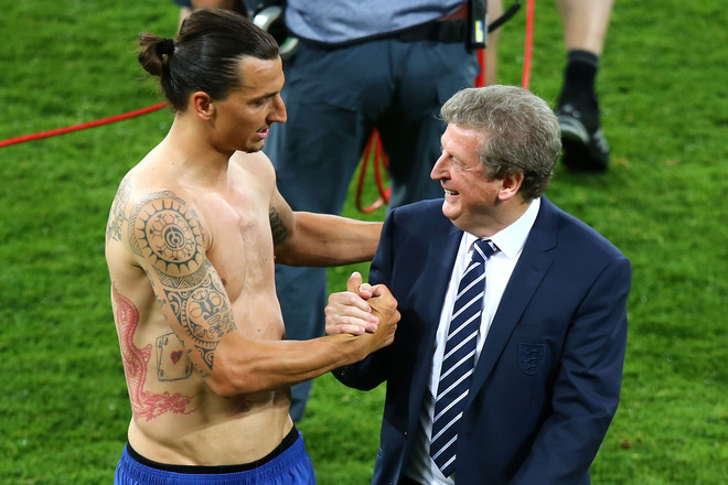 Евро 2012: Ибрахимович и Ходжсън