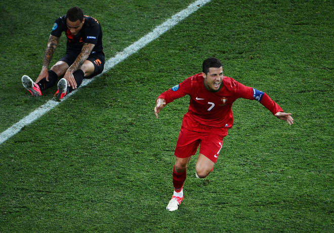 Евро 2012: Кристиано Роналдо - играч на мача