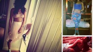 Риана позира в Instagram