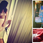 Риана позира в Instagram