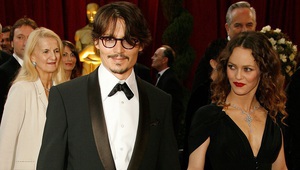 Джони Деп и Ванеса Паради, "Оскар 2008"