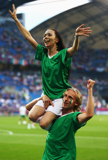 Евро 2012: Феновете на Ирландия