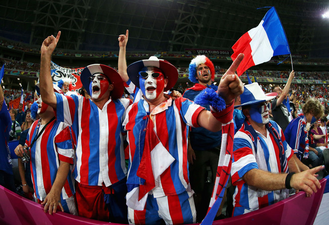 Евро 2012: Агитката на Франция