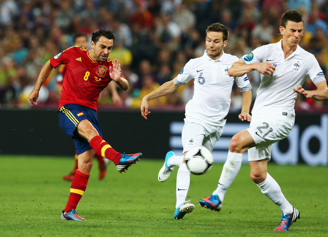 Евро 2012: Шави и "петлите"