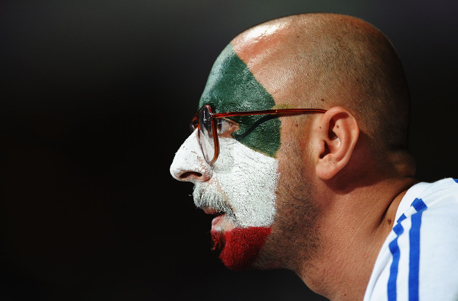 Евро 2012: Италианският трикольор