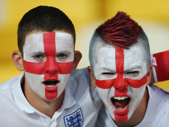 Евро 2012: Английски фенове