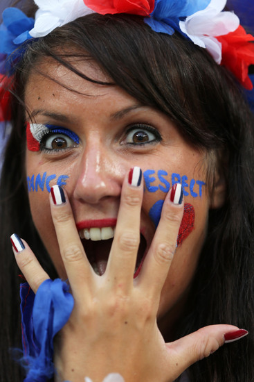 Евро 2012: Френски грим