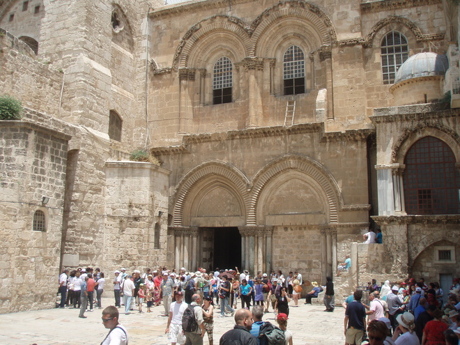 Ерусалим, входът към Божи гроб