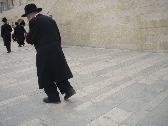 Ерусалим, равин при Стената на плача