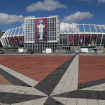 Стадионът на Евро 2012 в Киев