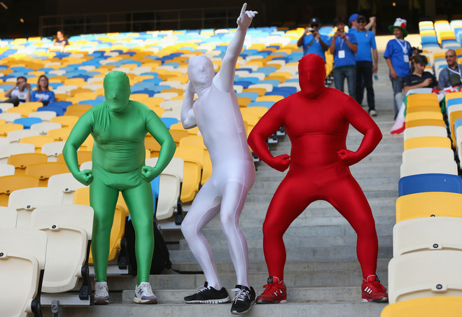 Евро 2012: Запалянковци в цветовете на Италия