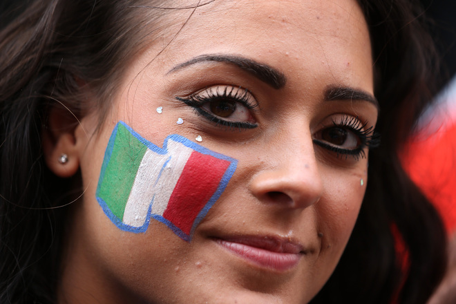 Евро 2012: Фенка на Италия