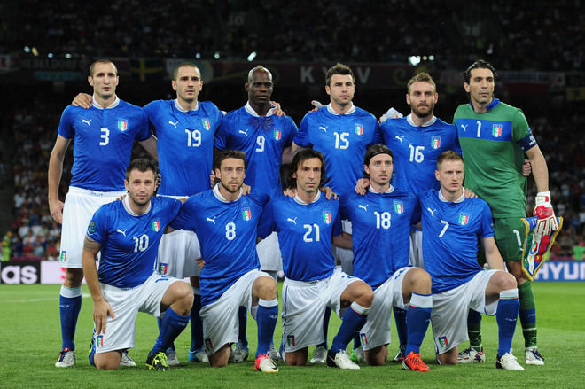 Евро 2012: Съставът на Италия за финала